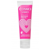 Возбуждающий гель на водно-силиконовой основе Cosmo Vibro с ароматом земляники - 50 гр. - Биоритм - купить с доставкой в Новочебоксарске