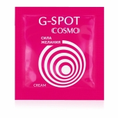 Стимулирующий интимный крем для женщин Cosmo G-spot - 2 гр. - Биоритм - купить с доставкой в Новочебоксарске