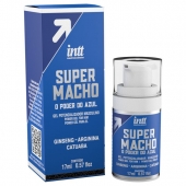 Мужской стимулирующий гель Super Macho - 17 мл. - INTT - купить с доставкой в Новочебоксарске