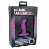 Фиолетовая вибровтулка Nexus G-Play+ M - Nexus Range - в Новочебоксарске купить с доставкой