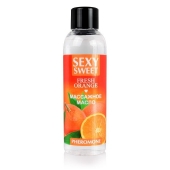 Массажное масло Sexy Sweet Fresh Orange с ароматом апельсина и феромонами - 75 мл. - Биоритм - купить с доставкой в Новочебоксарске