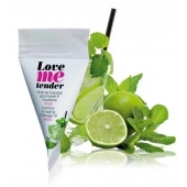 Съедобное согревающее массажное масло Love Me Tender Mojito с ароматом мохито - 10 мл. - Love to Love - купить с доставкой в Новочебоксарске
