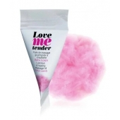 Съедобное согревающее массажное масло Love Me Tender Cotton Candy с ароматом сладкой ваты - 10 мл. - Love to Love - купить с доставкой в Новочебоксарске