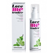 Съедобное согревающее массажное масло Love Me Tender Mojito с ароматом мохито - 100 мл. - Love to Love - купить с доставкой в Новочебоксарске