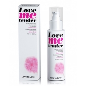Съедобное согревающее массажное масло Love Me Tender Cotton Candy с ароматом сладкой ваты - 100 мл. - Love to Love - купить с доставкой в Новочебоксарске