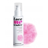 Съедобное согревающее массажное масло Love Me Tender Cotton Candy с ароматом сладкой ваты - 100 мл. - Love to Love - купить с доставкой в Новочебоксарске