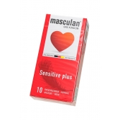 Презервативы Masculan Sensitive plus - 10 шт. - Masculan - купить с доставкой в Новочебоксарске