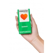 Презервативы анатомической формы Masculan Anatomic - 10 шт. - Masculan - купить с доставкой в Новочебоксарске