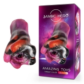 Разноцветный фантазийный мастурбатор - Bior toys - в Новочебоксарске купить с доставкой