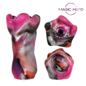 Разноцветный фантазийный мастурбатор - Bior toys - в Новочебоксарске купить с доставкой