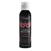 Хрустящая пенка для массажа Orgie Acqua Croccante Sakura с ароматом сакуры - 150 мл. - ORGIE - купить с доставкой в Новочебоксарске