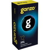 Презервативы увеличенного размера Ganzo XXL - 12 шт. - Ganzo - купить с доставкой в Новочебоксарске