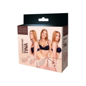 Набор из 3 мастурбаторов The Girl Next Door Tina - Dream Toys - в Новочебоксарске купить с доставкой