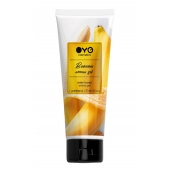 Лубрикант на водной основе OYO Aroma Gel Banana с ароматом банана - 75 мл. - OYO - купить с доставкой в Новочебоксарске