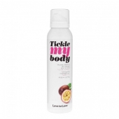 Массажная хрустящая пенка Tickle my body с ароматом маракуйи - 150 мл. - Love to Love - купить с доставкой в Новочебоксарске
