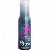 Смазка на водной основе со вкусом клубники JoyDrops Strawberry - 100 мл. - JoyDrops - купить с доставкой в Новочебоксарске