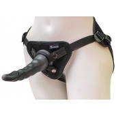 Комплект из трусиков Harness и двух насадок - 20,5 и 18 см. - LOVETOY (А-Полимер) - купить с доставкой в Новочебоксарске
