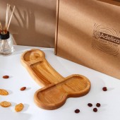 Деревянное блюдо для подачи в форме члена (32,5 х 20 х 1,7 см) - Сима-Ленд - купить с доставкой в Новочебоксарске