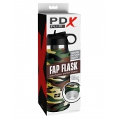 Мастурбатор в камуфляжной колбе Fap Flask - Pipedream - в Новочебоксарске купить с доставкой