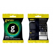 Ультратонкие презервативы Ganzo Ultra thin в мягкой упаковке - 3 шт. - Ganzo - купить с доставкой в Новочебоксарске