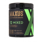 Презервативы MAXUS Mixed - 12 шт. - Maxus - купить с доставкой в Новочебоксарске