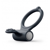 Черное эрекционное кольцо Power Clit - Dorcel - в Новочебоксарске купить с доставкой