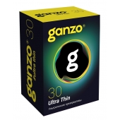 Супертонкие презервативы Ganzo Ultra thin - 30 шт. - Ganzo - купить с доставкой в Новочебоксарске