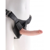 Страпон на виниловых трусиках Strap-on Harness Cock - 17,8 см. - Pipedream - купить с доставкой в Новочебоксарске
