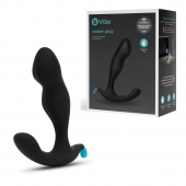 Черный утяжеленный анальный стимулятор Rocker Plug - 12 см. - b-Vibe - в Новочебоксарске купить с доставкой
