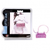Эрекционное кольцо с вибратором LITTLE LILAC - Dream Toys - в Новочебоксарске купить с доставкой