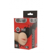 Нежный мастурбатор-ротик REALSTUFF 5INCH MASTURBATOR BJ - Dream Toys - в Новочебоксарске купить с доставкой