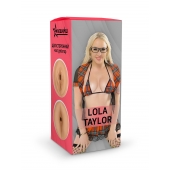 Двусторонний мастурбатор Lola Taylor - 22 см. - ФлешНаш - в Новочебоксарске купить с доставкой
