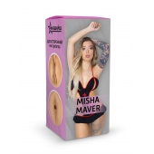 Двусторонний мастурбатор Misha Maver - 22 см. - ФлешНаш - в Новочебоксарске купить с доставкой