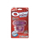 Фиолетовое эрекционное виброкольцо OWOW PURPLE - Screaming O - в Новочебоксарске купить с доставкой