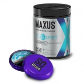 Гладкие презервативы Maxus G spot с двойной спиралью - 15 шт. - Maxus - купить с доставкой в Новочебоксарске