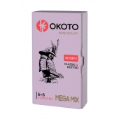 Презервативы OKOTO Mega Mix - 12 шт. - Sitabella - купить с доставкой в Новочебоксарске