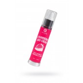 Массажное масло 2-в-1 с разогревающим эффектом и вкусом клубники со сливками - 50 мл. - Secret Play - купить с доставкой в Новочебоксарске