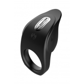 Черное эрекционное виброкольцо Vibro Lust Ring - MALESATION - в Новочебоксарске купить с доставкой
