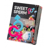 Шипучие таблетки для мужчин Sweet Sperm для изменения вкуса спермы (4 шт. по 0,5 гр.) - Капиталпродукт - купить с доставкой в Новочебоксарске