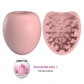 Розовый мастурбатор-яйцо Pleasure Egg I - Baile - в Новочебоксарске купить с доставкой