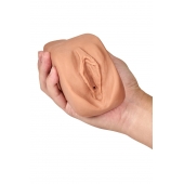 Маструбатор-вагина с вибрацией Soft   Wet Renata Realistic Tan Masturbator - Blush Novelties - в Новочебоксарске купить с доставкой