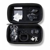 Мужской пояс верности Pubic Enemy No1 Silver Edition - MyStim - купить с доставкой в Новочебоксарске