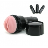 Мастурбатор-вагина Fleshlight - Vibro Pink Lady Touch с вибрацией - Fleshlight - в Новочебоксарске купить с доставкой