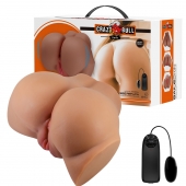 Карамельный мастурбатор-полуторс Emilia с вибрацией - Baile - в Новочебоксарске купить с доставкой