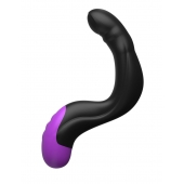 Черно-фиолетовый вибромассажёр простаты Hyper-Pulse P-Spot Massager - Pipedream - в Новочебоксарске купить с доставкой