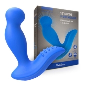 Синий вибромассажер простаты 3,5’’ P-spot Massager - 12,5 см. - Erokay - в Новочебоксарске купить с доставкой