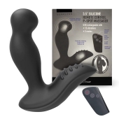 Черный вибромассажер простаты 3,5’’ Remote Control P-spot Massager - 12,5 см. - Erokay - в Новочебоксарске купить с доставкой
