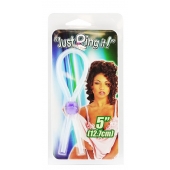 Прозрачное лассо с фиолетовой бусиной SILICONE COCK RING WITH BEAD LAVENDER - NMC - в Новочебоксарске купить с доставкой