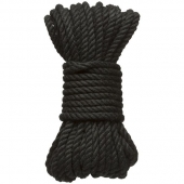Черная верёвка для связывания и фиксации Bind Tie - 9,14 м. - Doc Johnson - купить с доставкой в Новочебоксарске