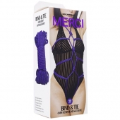 Фиолетовая верёвка для связывания и фиксации Bind Tie - 15,24 м. - Doc Johnson - купить с доставкой в Новочебоксарске